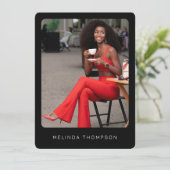 Carte Comp Acteur Modélisation Moderne 5 Photo Cod (Debout devant)