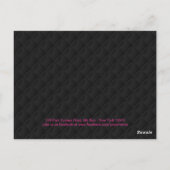 Carte Comp Artist de maquillage entièrement person (Dos)