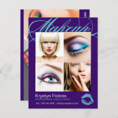 Carte Comp Artiste maquillage (Devant / Derrière)