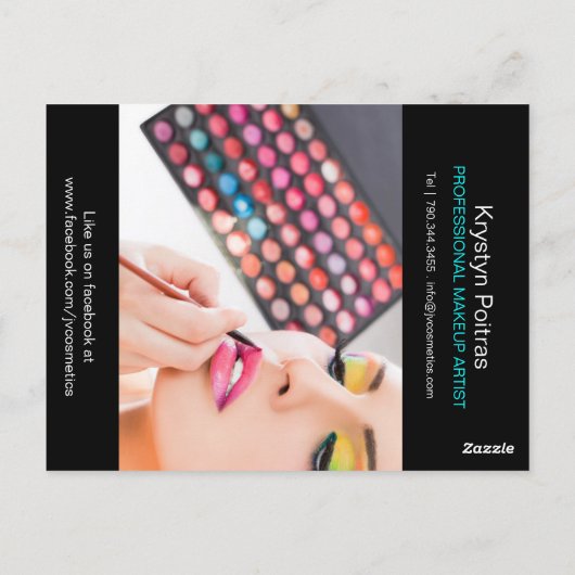 Carte Comp Artiste maquillage (Dos)