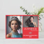 Carte Comp Autographe pour concours de frontière E (Debout devant)