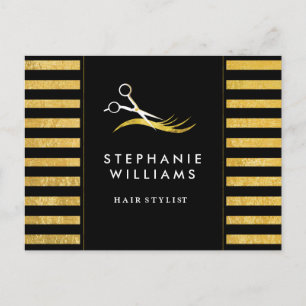 Carte Comp Gold et Black Hair Stylist