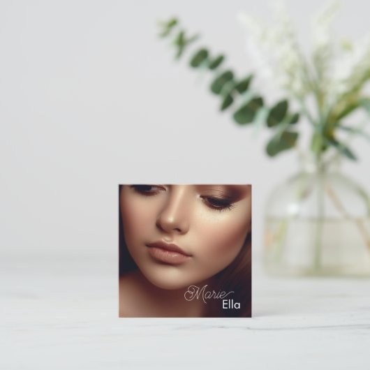 Carte Comp gris clair moderne Modèle photo Classy (Debout devant)