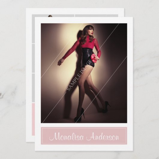 Carte Comp. modèle (Devant / Derrière)