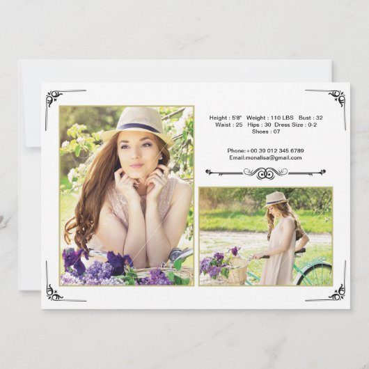 Carte Comp Modèle Imprimable (Dos)