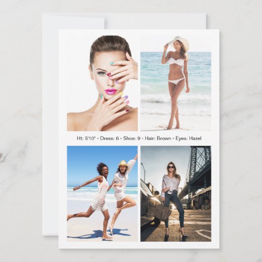 Carte Comp Modèle Ventura 5 | Nom et statistiques (Dos)