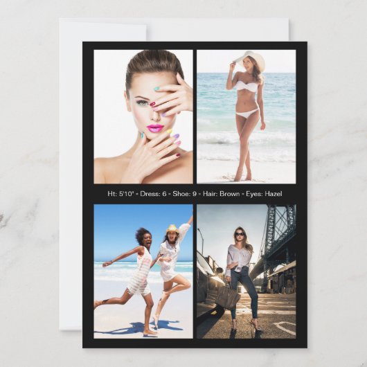 Carte Comp Modèle Ventura 5 | Nom et statistiques (Dos)