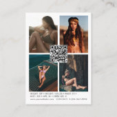 Carte Comp Modélisation de mode 5 photo Code QR (Dos)