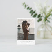 Carte Comp Modélisation de mode 5 photo Code QR (Debout devant)