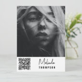 Carte Comp Modélisation Moderne 5 Photo QR Code Bl (Debout devant)