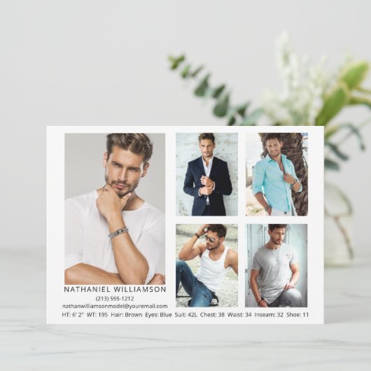 Carte Comp Moderne Pro Model 5 Photos (Debout devant)