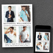 Carte Comp Moderne Pro Model Actor 4 Photos