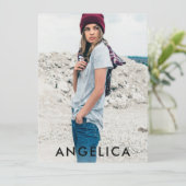 Carte Comp Professionnelle Modèle Actor Photo (Debout devant)