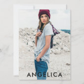 Carte Comp Professionnelle Modèle Actor Photo (Devant)