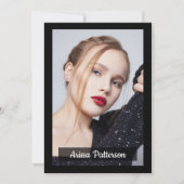 Carte Comp/Zed 5 Acteur photo recto-verso 5x7 (Devant)