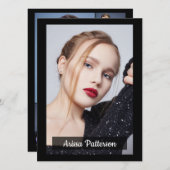 Carte Comp/Zed 5 photo recto verso 5,5 x 7,5 (Devant / Derrière)