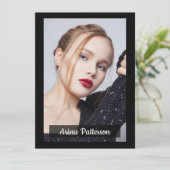 Carte Comp/Zed 5 photo recto verso 5,5 x 7,5 (Debout devant)