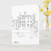 Carte Compagnie royale d'archers, Écosse (Fleur jaune)