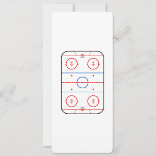 Carte Compagnon de hockey sur glace Diagram