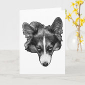 Carte compagnon dotlight (Fleur jaune)