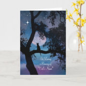 Carte Compassion pour chat, Nom personnalisé pour chat,  (Fleur jaune)