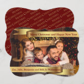 Carte complète Photo Double Bannières Or Fantastiq (Devant / Derrière)