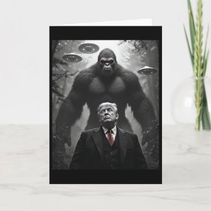 Carte Complot de rencontre d'aliens de Bigfoot Ufo de Tr