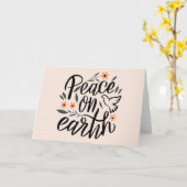 Carte Composition florale Paix sur Terre (Fleur jaune)