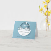 Carte Composition moderne de Christmas (Fleur jaune)