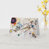 Carte Composition VIII (Fleur jaune)