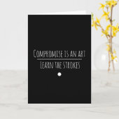 Carte Compromis (Fleur jaune)