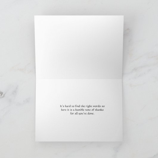 Carte comptable Big T Merci (Intérieur)