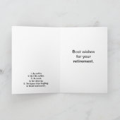 Carte Comptable CPA 6 Comptable plaisantant Drôle Retrai (Intérieur)