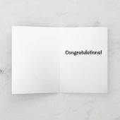 Carte Comptable CPA Exam Pass Félicitations Plaisanterie (Intérieur)