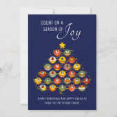Carte Compter Sur Une Saison De Joie Compte À Rerebours (Devant)