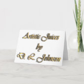 Carte Comptez vos bénédictions (Dos)