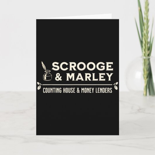 Carte Comptoir de Scrooge Et Marley Ens (Devant)