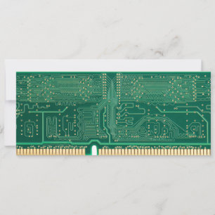 Carte Computer memory plate
