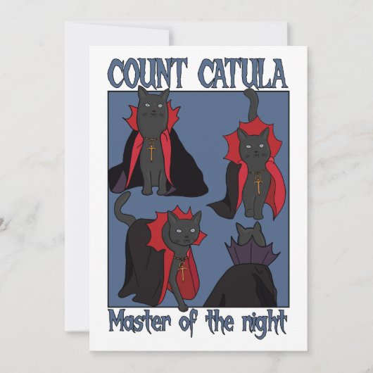 Carte Comte Catula Maître de la Nuit (Devant)
