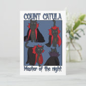 Carte Comte Catula Maître de la Nuit (Debout devant)