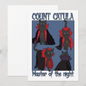 Carte Comte Catula Maître de la Nuit (Devant / Derrière)