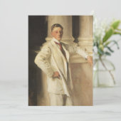 Carte comte de Dalhousie par John Singer Sargent (Debout devant)