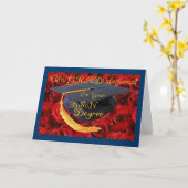 Carte Con-GRAD-ulations sur votre BScN Degree (Fleur jaune)