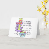 Carte Concept de ménage (Fleur jaune)