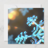 Carte Conception 3D avant-arrière "Argent" Fête de Floco (Dos)