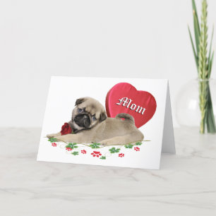 Carte Conception adorable de maman Carlin