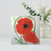 Carte Conception aquarelle "Hugs for You" (Debout devant)