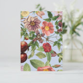 Carte Conception botanique vintage (Debout devant)