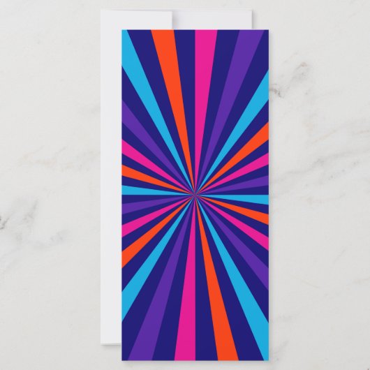 Carte Conception colorée des roues tournantes (Dos)