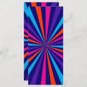 Carte Conception colorée des roues tournantes (Devant / Derrière)